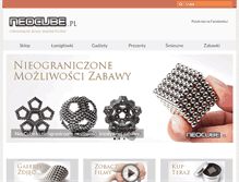 Tablet Screenshot of neocube.pl